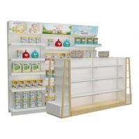 China Environmental MDF Supermarket Display Shelving Baby Shop Display Stands for sale