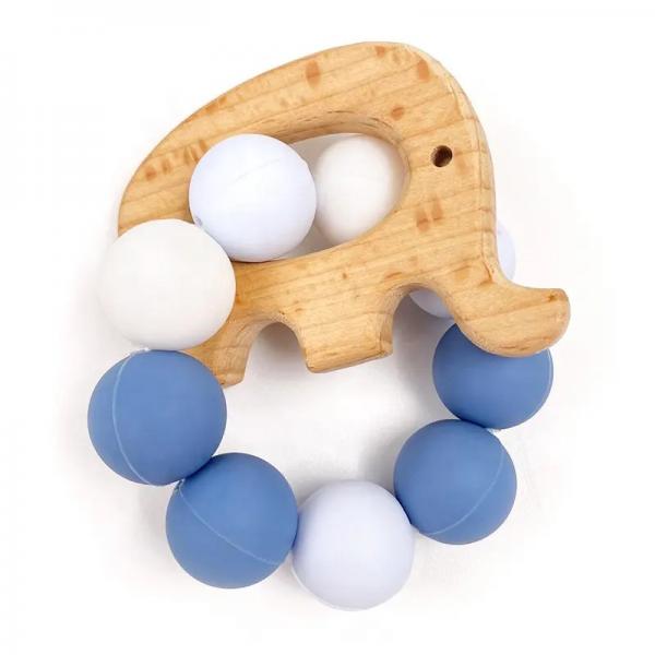Quality Teething Sensory Baby Silicone Toys Portable Tasteless Durable for sale