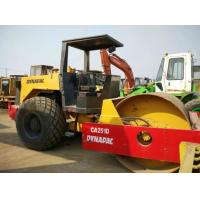 China Open Cabin Used Road Roller , New Paint Drum Roller Compactor Dynapac CA251D factory