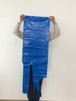 China Disposable HDPE LDPE Blue Plastic Aprons Biodegradable For Hospital / Clinic Use factory