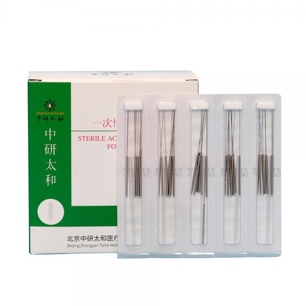 Quality Zhongyan Taihe High Quality 500pcs Disposable Sterile Painless Acupuncture Needles Acupuncture Therapy for sale