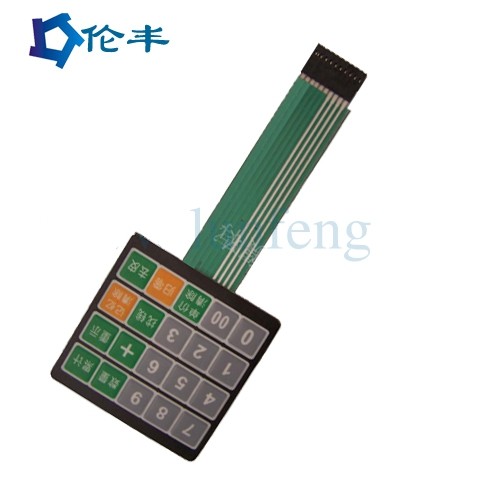 Quality PET PC Membrane Switch And Panel Graphic Overlay Flat Metal Dome Membrane Switch for sale