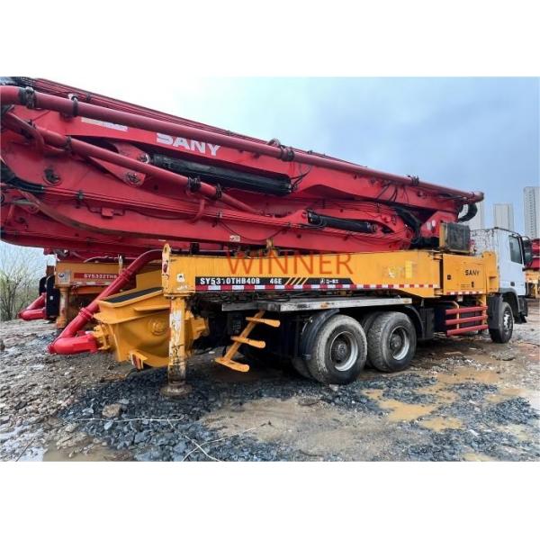 Quality Refurbished Second Hand Concrete Trucks 2012 Used Pump Trucks SY 5313THB 46 for sale