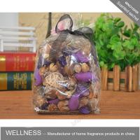 China Car Perfume Bag Scented Potpourri Bag With Black Ribbon , Personalised Size factory