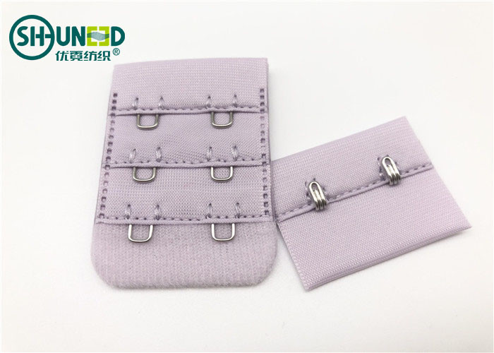China Nylon Garments Accessories Maternity Bra Hook Tape with Eye Clasp Mesh factory