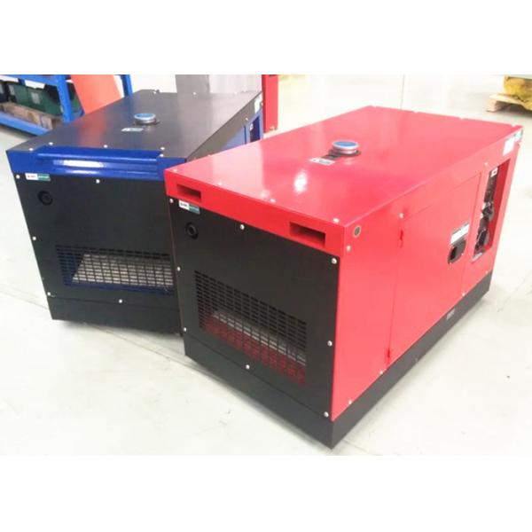 Quality Soundproof Air Cooled Portable Diesel Generator Set 5kva 6kva with wheels for sale