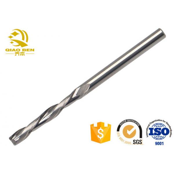 Quality High Accurte Rounded Edge End Mill For Stainless Steel , Round Nose End Mill for sale