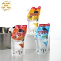 Quality BOPP Reusable BPA Free Detergent Packaging Pouch Custom Printed Stand Up Pouches for sale