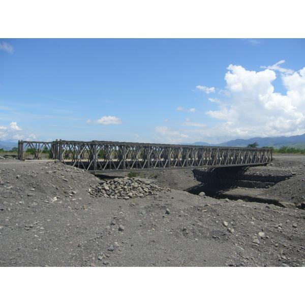 Quality Permanent Bailey Bridge / Steel Frame Bridge With Simple structure for sale