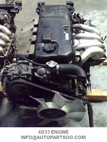 Quality 4D33 Mitsubishi Engine Spare Parts Engine Assy With Guaranteed Quality for sale