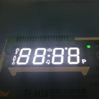 Quality Black Face 4 Digit 7 Segment LED Display Ultra White For Gas Cooker for sale