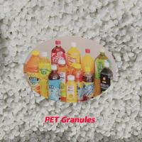 China IV0.80 PET Resin Granules For Juice Bottle Melting Point 253℃ And Molecular 0.2 factory