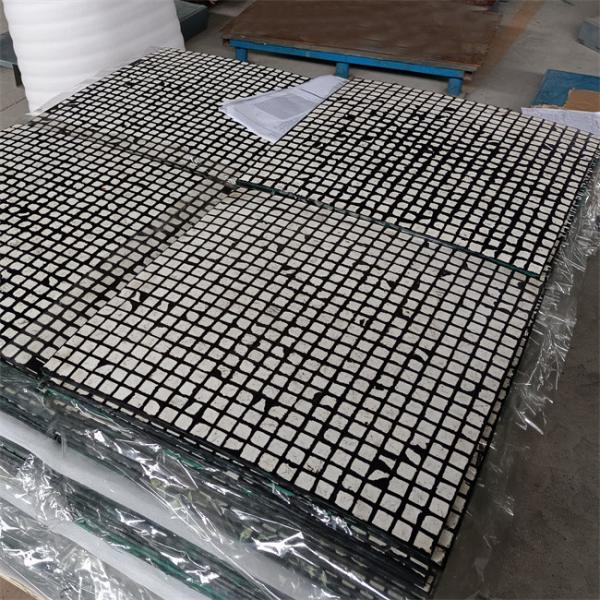 Quality 99% Alumina ZTA Ceramic Wear Plate Lining Steel Backed for sale