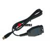 China FA-DC-OC78, Car Connection Cable Connector USB TO OBD-II Male Auto DLC Cable factory