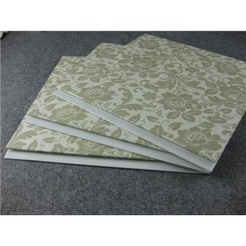 Quality Fireproof Flower Plastic PVC Ceiling Panels Hotel And Restaurant Wall for sale