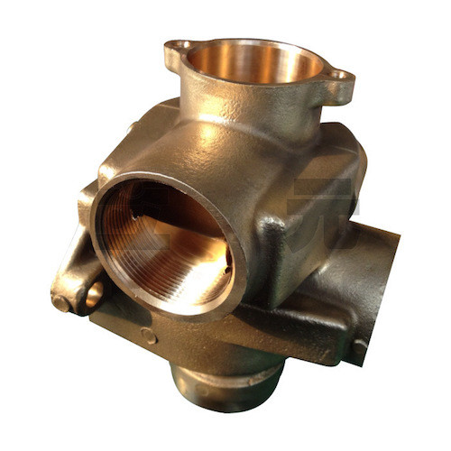 Quality OEM Casting Copper Connector Die Casting Parts For Pipe Fittings for sale