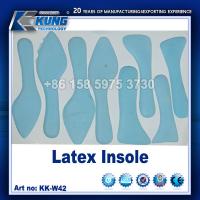 Quality Sandal Shoe Making Materials , Moistureproof Latex Foam Insole for sale