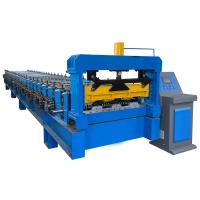 China Metal Floor Deck Cold Roll Forming Machine For Panel factory
