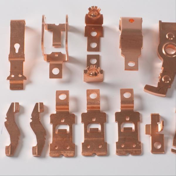 Quality C11000 Copper Components With Electroplating Electrical Components for sale