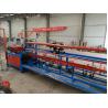China Servo Motor 5.5 KW Chain Link Fencing Making Machine For 3000mm Width factory