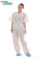 China Fashionable Hospital Nurse SMS Scrub Suit Soft And Breathable SMS Material For Hospital factory