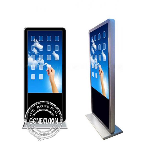 Quality 55 Inch Touch Screen Wifi Digital Signage IPhone Style Android 7.1 Advertising for sale