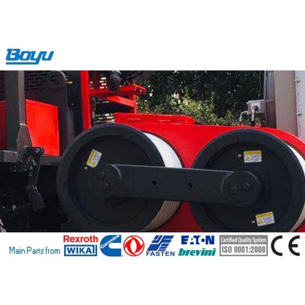 Quality 100kn 158hp Hydraulic Cable Puller Overhead Line Stringing Equipment for sale