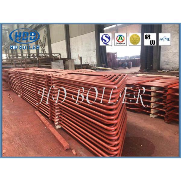 Quality Painted Stainless Steel Horizontal Superheater And Reheater Inverted for sale