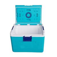 China Blood Transport And Rotomolded Insulated cold storage Box with Lock 615 × 415 × 450mm for sale