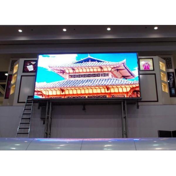 Quality Indoor P5 Led  Video TV Screen ,  RGB SMD3535 Physical Density  65410 dots/sqm for sale