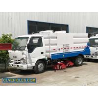 China 100P ELF 98hp ISUZU Road Sweeper Truck 5000L Euro 3 Emission factory