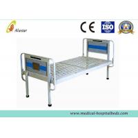 Quality Electronic Powder Coated Simple Medical Hospital Beds Steel Frame Flat bed (ALS for sale