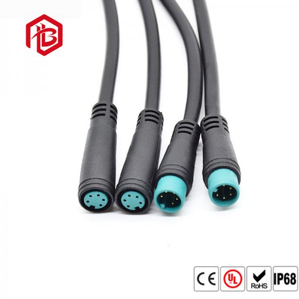 Quality UL TUV Electrical Wire M8 4 Pole Connector for sale