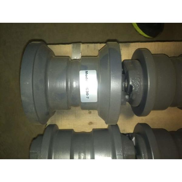 Quality Excavator Track Roller PC20-7 PC30-7 PC40-7 , Excavator Undercarriage Components for sale