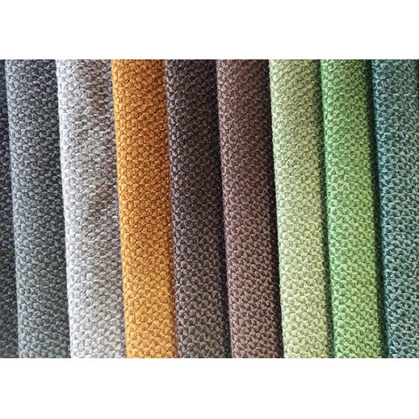 Quality RoHS 100 Polyester Woven Fabric 390gsm Water Resistant Upholstery Fabric for sale