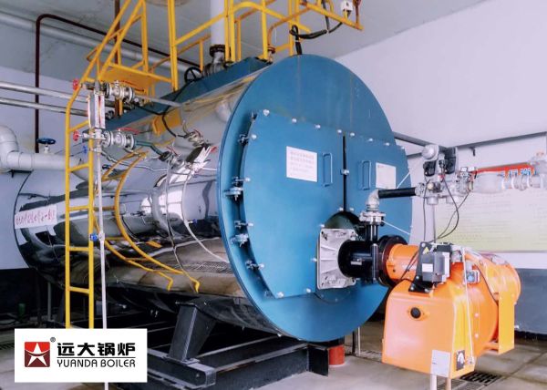 2 ton high efficiency gas steam boiler plc control for
