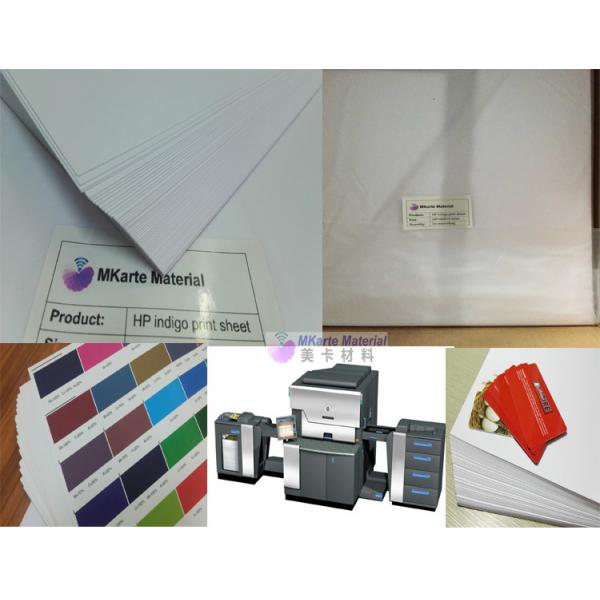 Quality Double Sided Digital Printing PVC Sheets Tough Rigid With The High Impact for sale