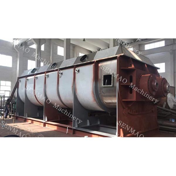 Quality Paper Making Sludge Industrial Paddle Dryer Energy Saving Easy To Operate for sale