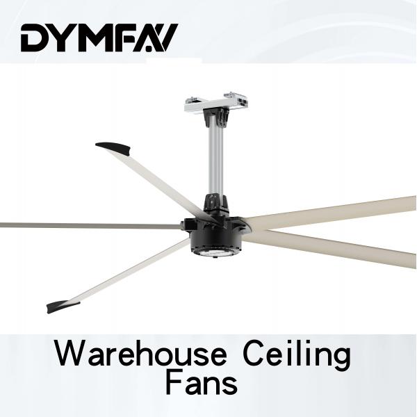 Quality Big High Volume Industrial Ceiling Fans Reversible Giant HVLS Large 24ft Fan for sale