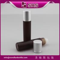 China manufacturer 30ml plastic black bottle and 30ml empty roller ball bottle factory