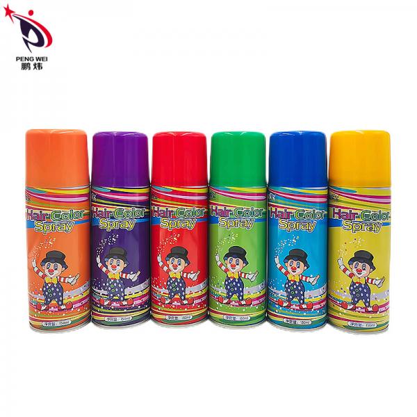Quality ISO9001 Dye Hair Color Sprays Practical Smudgeproof Washable Color Hair Spray for sale