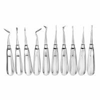 China Stainless Steel Dental Surgical Instruments Implant Dentures Upper Lower Root Elevators factory