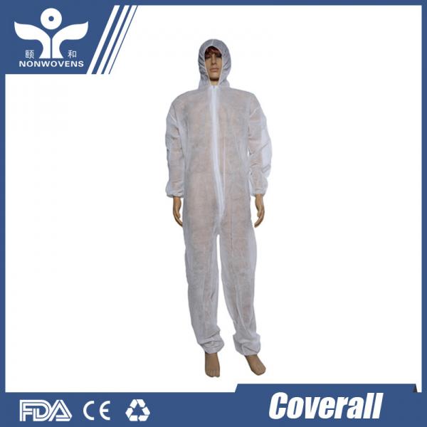 Quality FDA Registered Clean Room Coveralls 4XL YIHE Waterproof Disposable Coveralls for sale