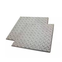 China Tear Drop Diamond Embossing Stainless Steel Checkered Sheet 304 316 Plate 201 for sale