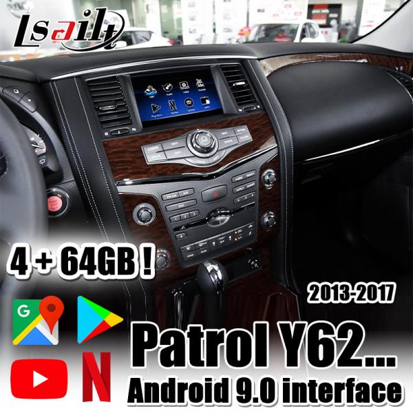 Quality Lsailt 4+64GB GPS Navigation Android Auto Interface Support Voice Activation with CarPlay , NetFlix For Nissan for sale