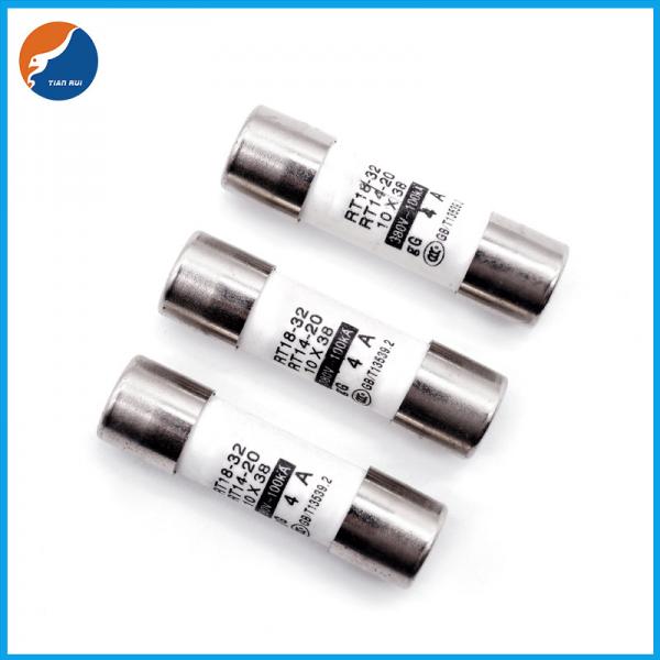 Quality Cylindrical Ceramic 10x38mm Solar DC Fuse 1000V DC Fuse For Power System for sale