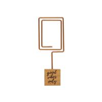 China Creative Memo Clips Photo Holders Note Paper Clip Holder For Coffee Shops factory