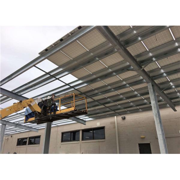 Quality Single Multi Carport Solar Systems Easy Installation Thickness 0.5mm-15mm for sale