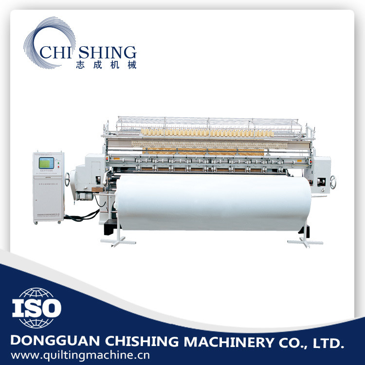 China Computerized Shuttle Multi Needle Quilting Machine 128 Inches With 300 Quilting Patterns factory