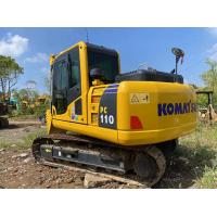 Quality Komatsu PC110 Used Excavator Equipment Used Hydraulic Excavators With 0.48m3 for sale
